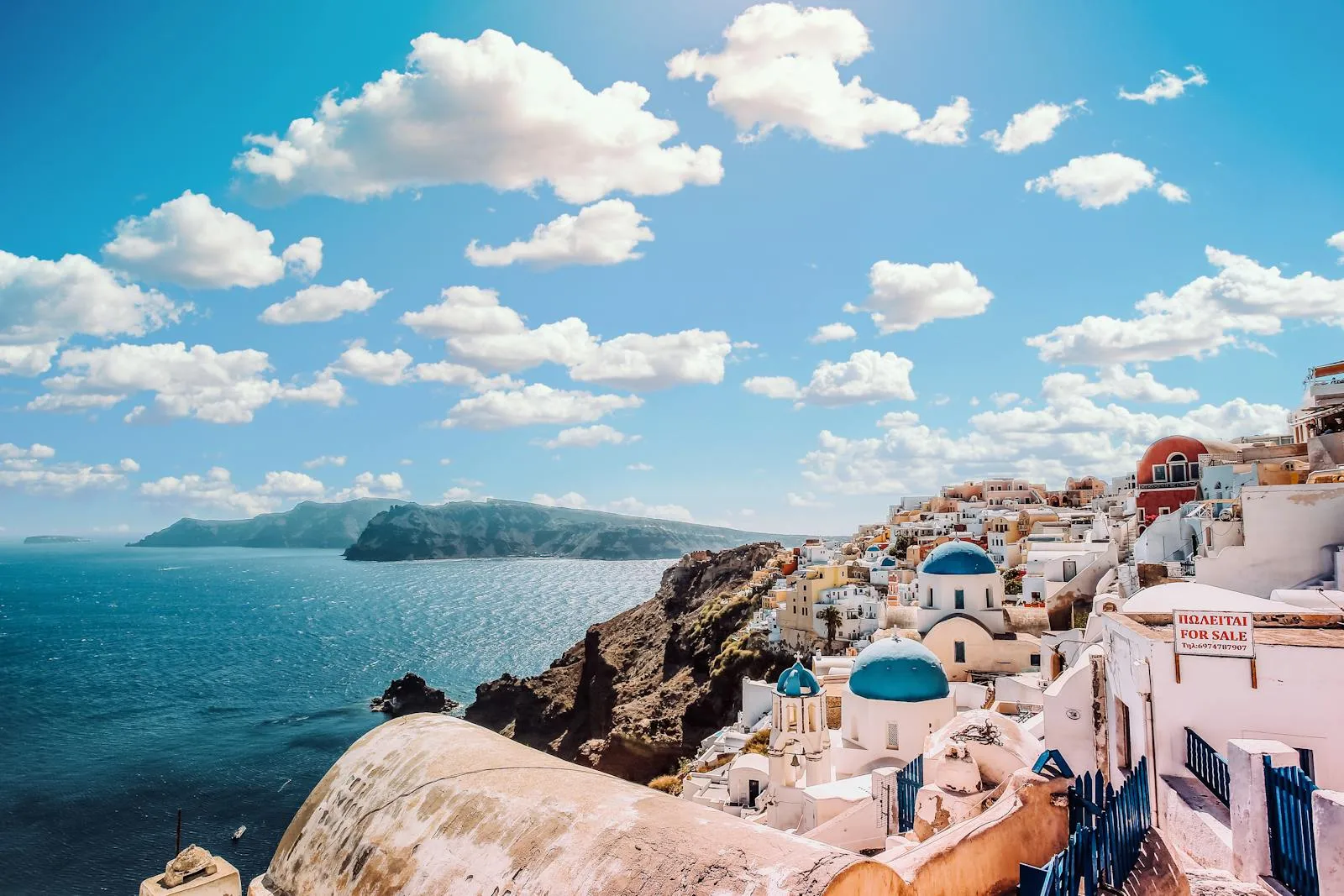 Travel destinations background